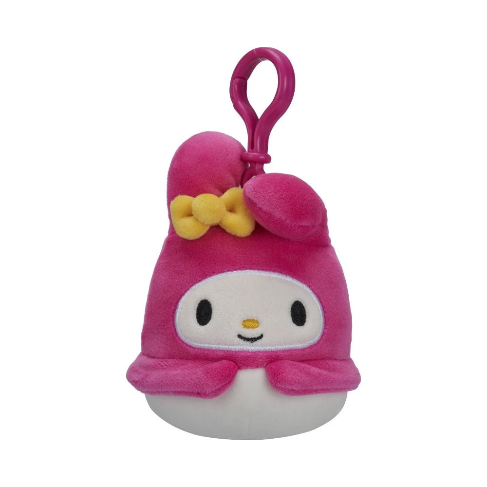 Squishmallows Sanrio Hello Kitty: My Melody Clip-On 3.5" Plush Soft Toy