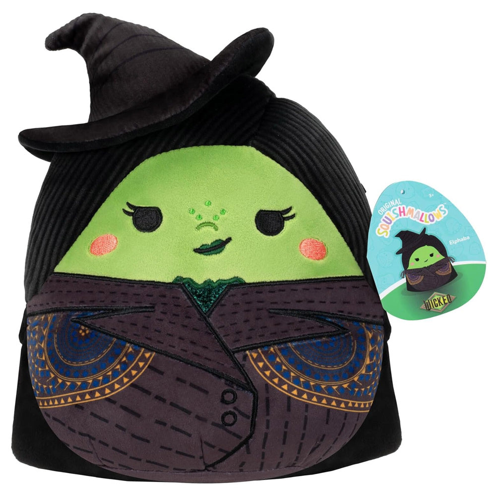 Squishmallows x Wicked: Elphaba 8" Plush Soft Toy