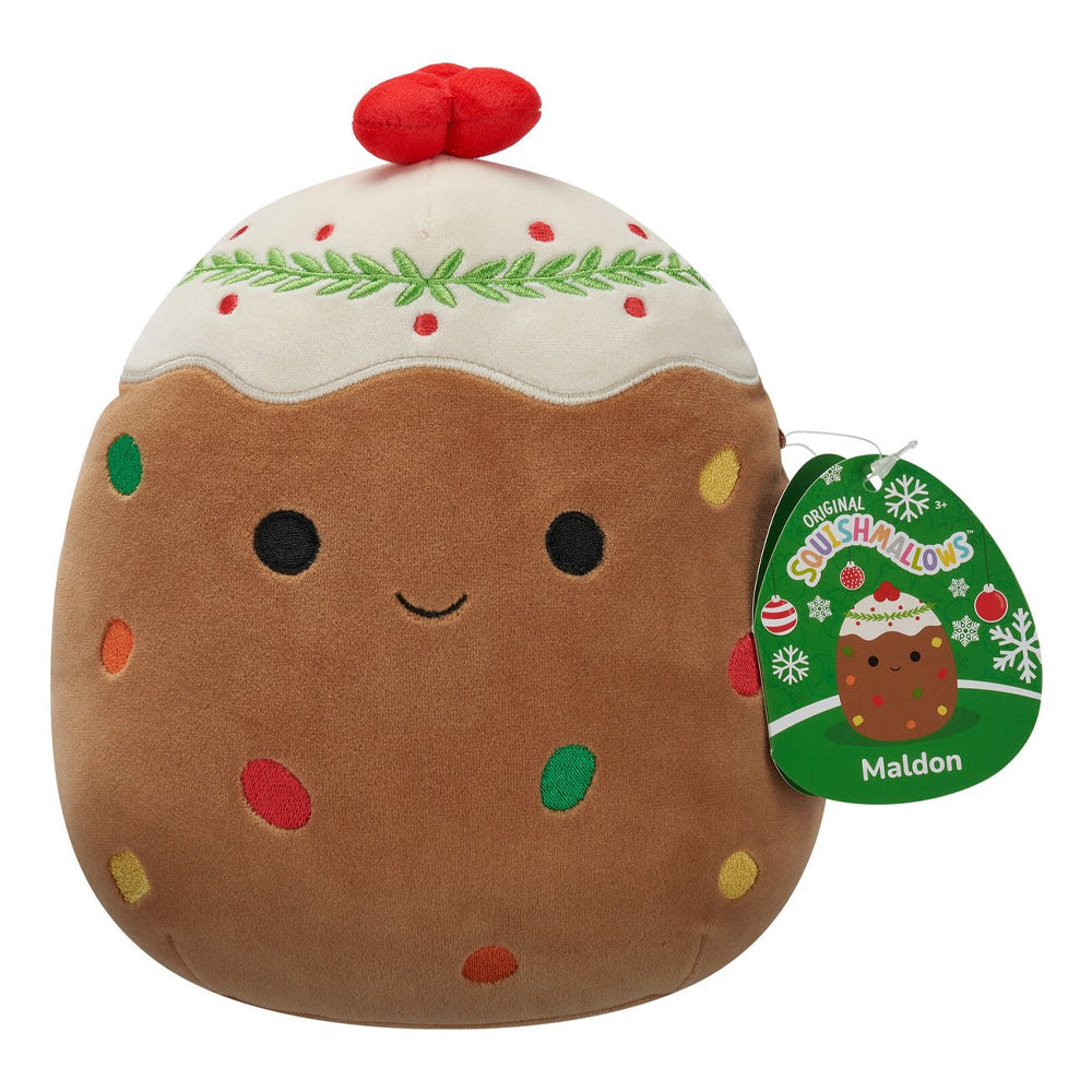 Squishmallows Maldon the Fruit Cake 7.5" Plush Soft Toy Christmas 2024