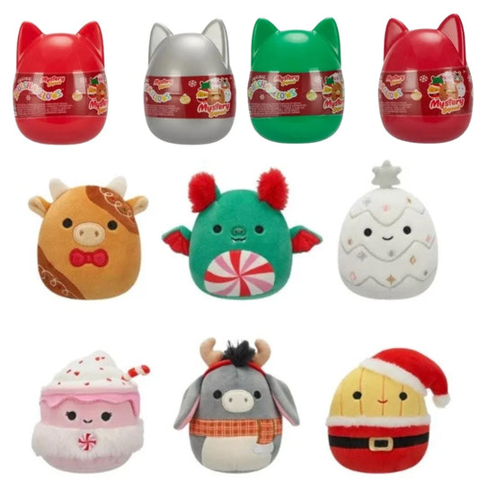Squishmallows Christmas Mystery Squad 4" Plush Blind Capsule