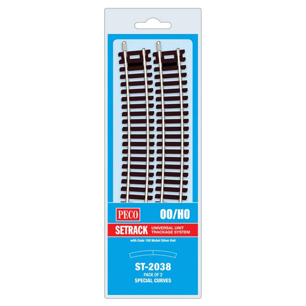 PECO ST-2038 Special Curves Setrack OO/HO Track