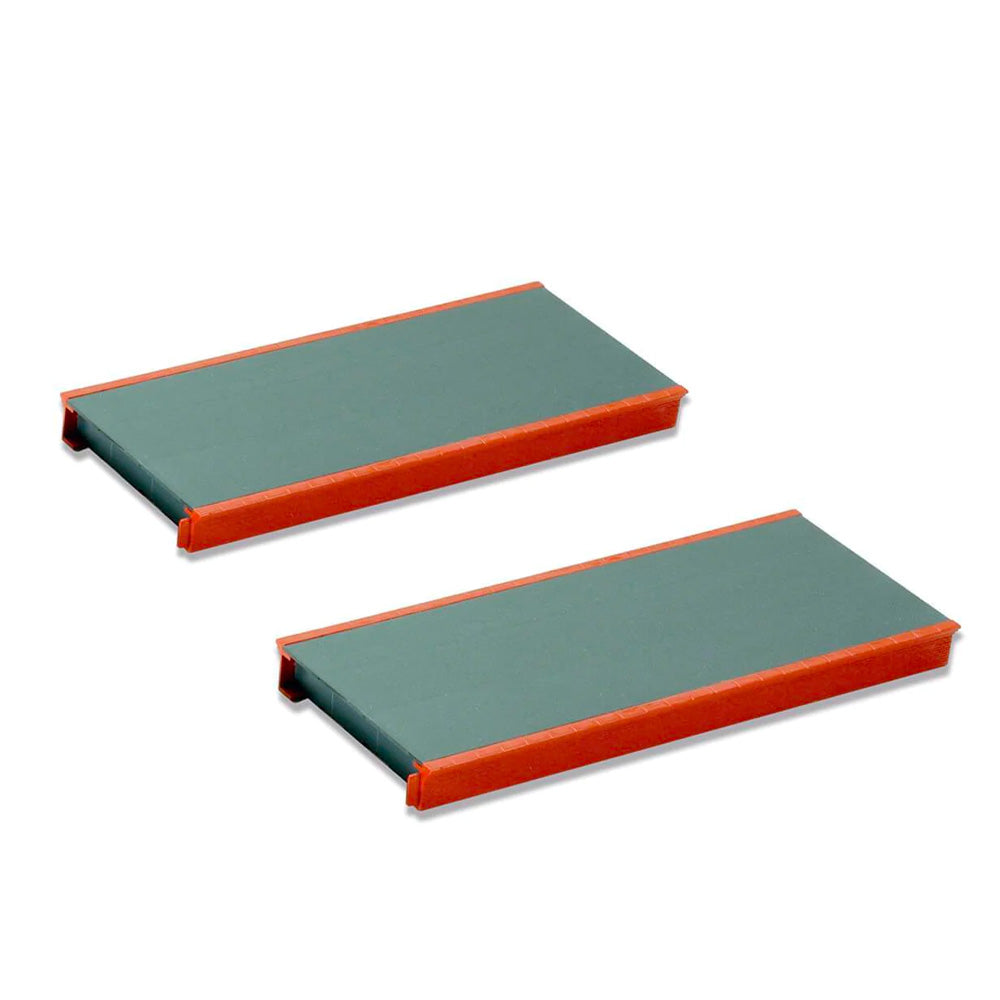 PECO ST-93 Straight Platform Unit x2 Brick Type Code 80 Setrack N Gauge