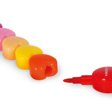 Legami 12 Stackable Crayons - Dream in Colour