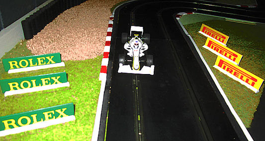 SLOT TRACK SCENICS AB3-RP Advertising Boards Rolex Pirelli - for Scalextric