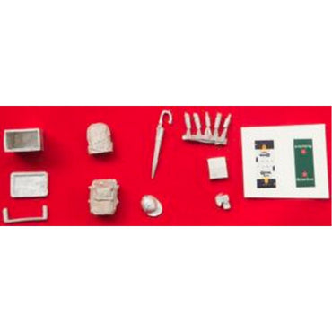 SLOT TRACK SCENICS Acc18 Spectator Accessories - for Scalextric Slot Layout