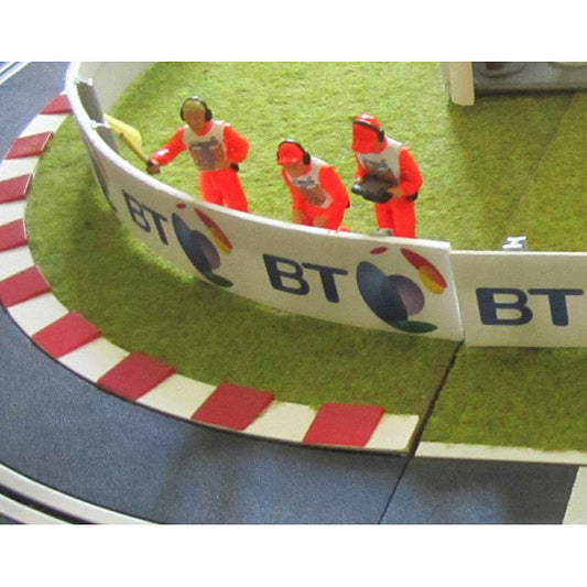 SLOT TRACK SCENICS K-R2 Kerb - Radius 2 - 45 x 4 - for Scalextric