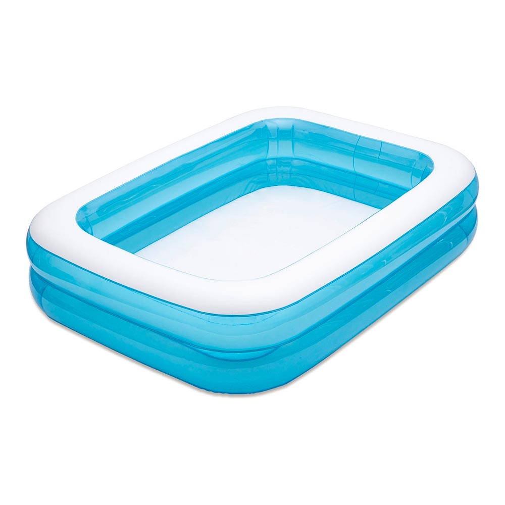 Summer Waves 2m Inflatable Family Paddling Pool Summer Garden Fun!