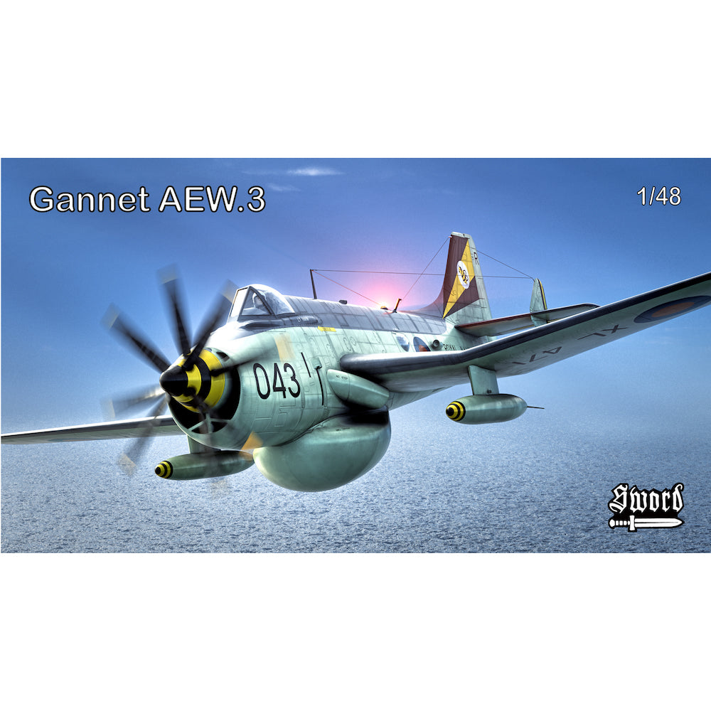 Sword 48014 Fairey Gannet AEW.3 1:48 Model Kit – Jadlam Toys
