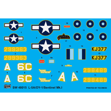 Sword 48015 L-5A/OY-1 Sentinel Mk.I 1:48 Model Kit
