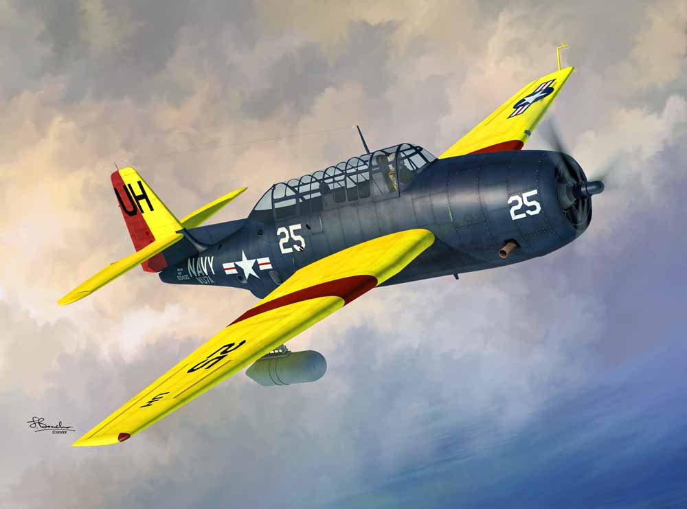 Sword 72134 TBM-3S2 Avenger 1:72 Aircraft Model Kit