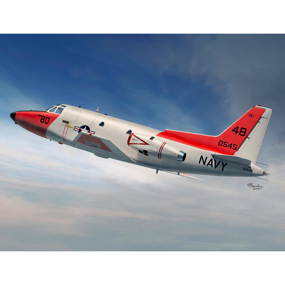 Sword 72143 T-39D Saberliner Aircraft 1:72 Plastic Model Kit