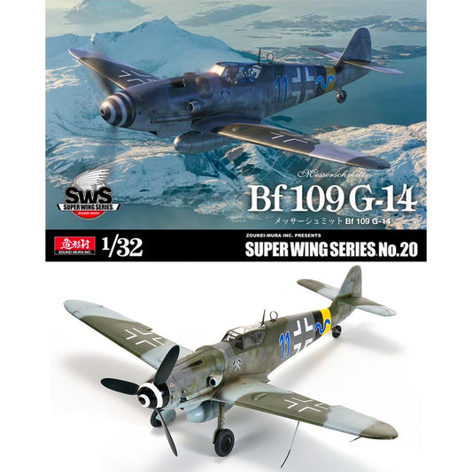 Zoukei Mura SWS20 Messerschmitt Bf109 G-14 1:32 Plastic Model Kit
