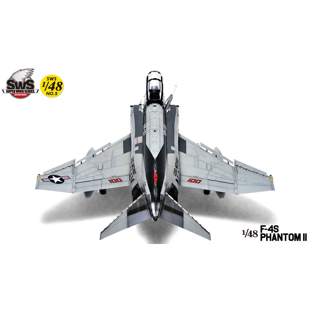 Zoukei Mura SWS48-05 F-4S Phantom II 1:48 Plastic Model Aircraft Kit