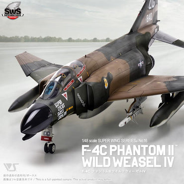 Zoukei Mura SWS16 F-4C Phantom II Wild Weasel IV 1:48 Model Kit