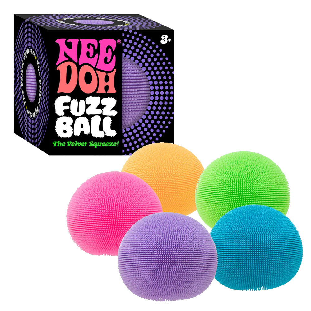 NeeDoh Fuzz Ball Fidget Stress Toy