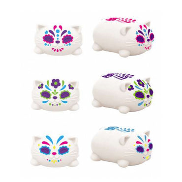 NeeDoh Sugar Skull Cat Fidget Stress Toy