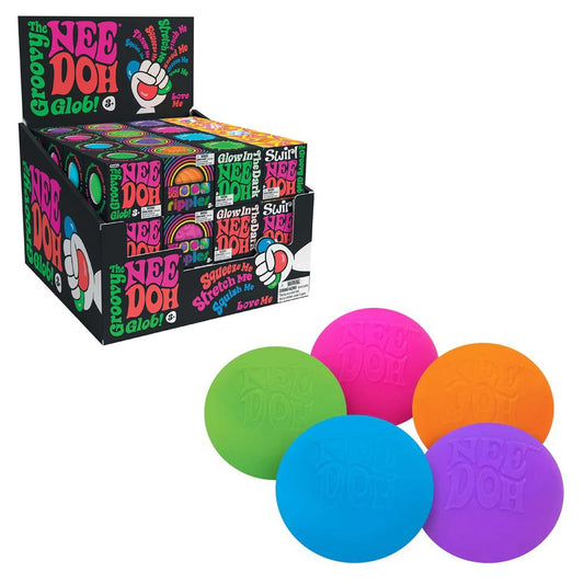 NeeDoh The Groovy Glob! Teenie Singles - Assorted Fidget Stress Toy