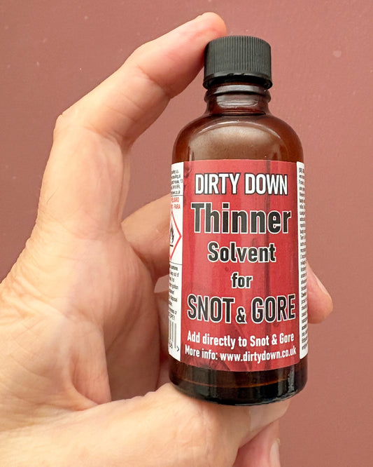 Dirty Down Thinner Solvent for Snot and Gore 50ml Bottle