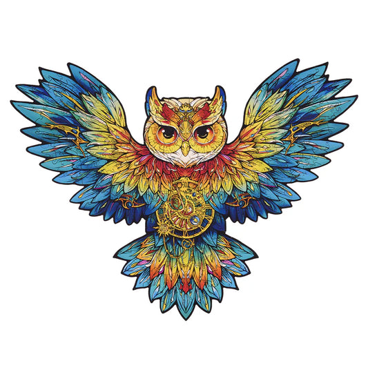 Rowood Owl Wooden Jigsaw Puzzle TA004