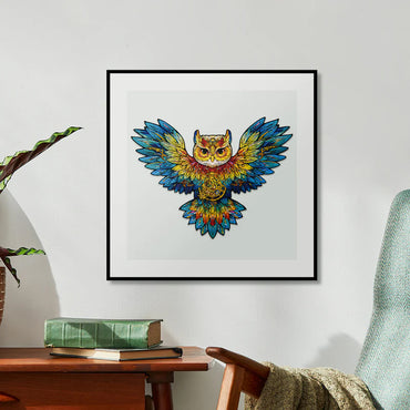 Rowood Owl Wooden Jigsaw Puzzle TA004