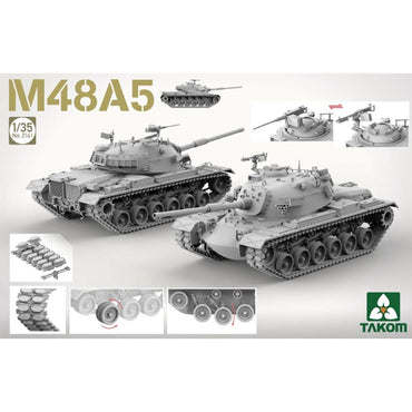 Takom 2161 US M48A5 Patton Main Battle Tank 1:35 Model Kit