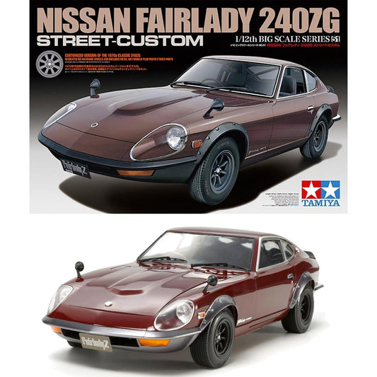 Tamiya 12051 Nissan Fairlady 240 ZG SC 1:12 Car Model Kit