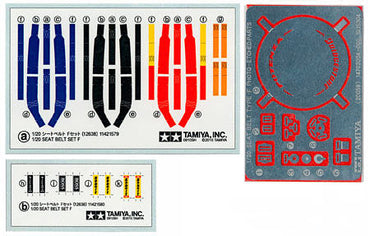 TAMIYA 12638 F1 Seat Belt Set F 1990s 1:20 F1 Car Model Kit