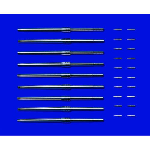 TAMIYA 12643 Metal 46cm Gun Barrels with Projectiles 1:350 Ship Model Kit