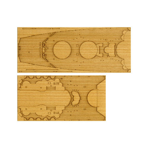 TAMIYA 12645 Yamato Deck Sheet 1:350 Ship Model Kit