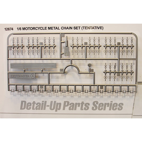 TAMIYA 12674 Honda Link Type Chain for 16042 1:6 Bike Model Kit