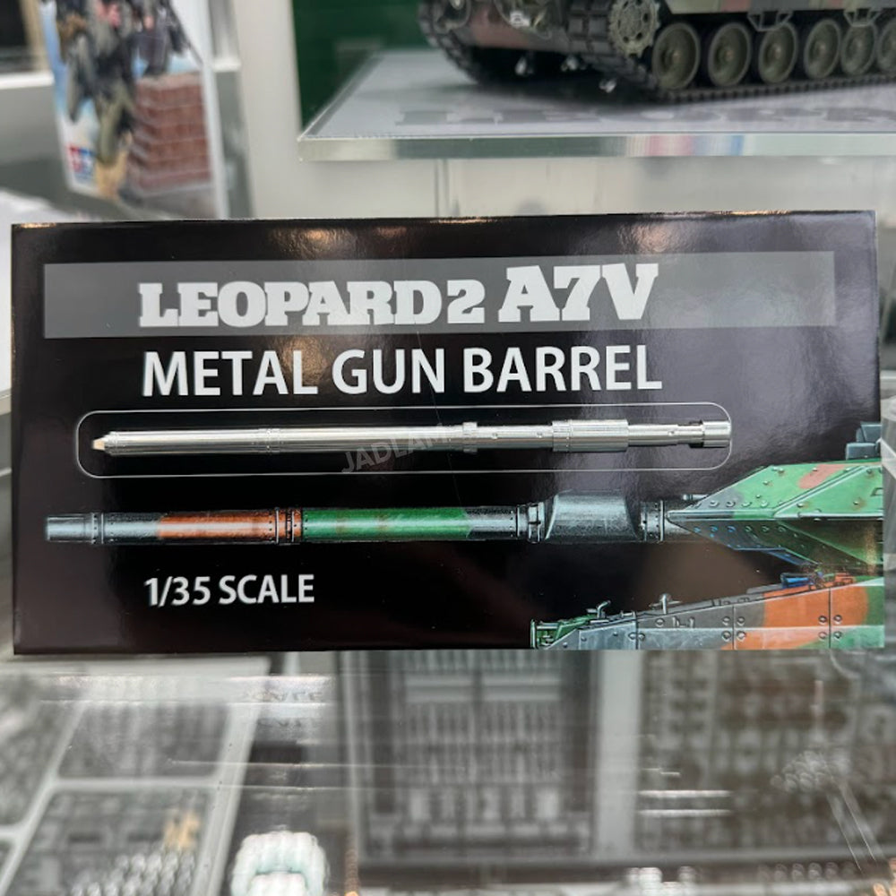 Tamiya 12694 Leopard 2 A7V Metal Barrel 1:35 Model Kit Upgrade Part