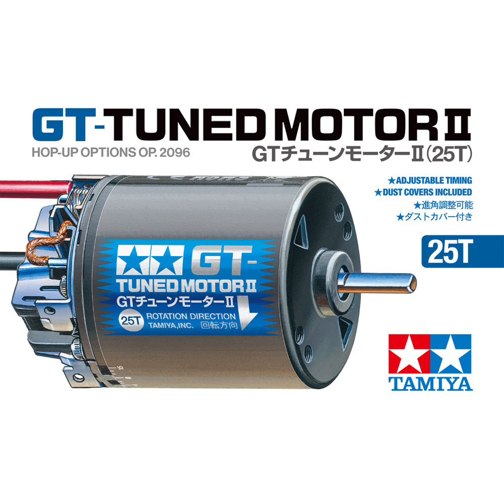 Tamiya 22096 GT-Tuned Motor II (25T) RC Hop-Up