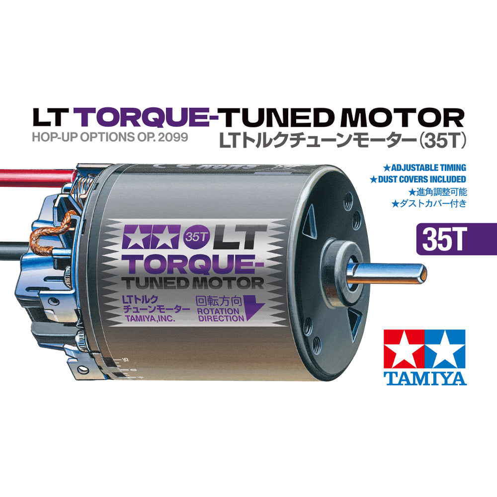 Tamiya 22099 LT Torque-Tuned Motor (23T) RC Hop-Up