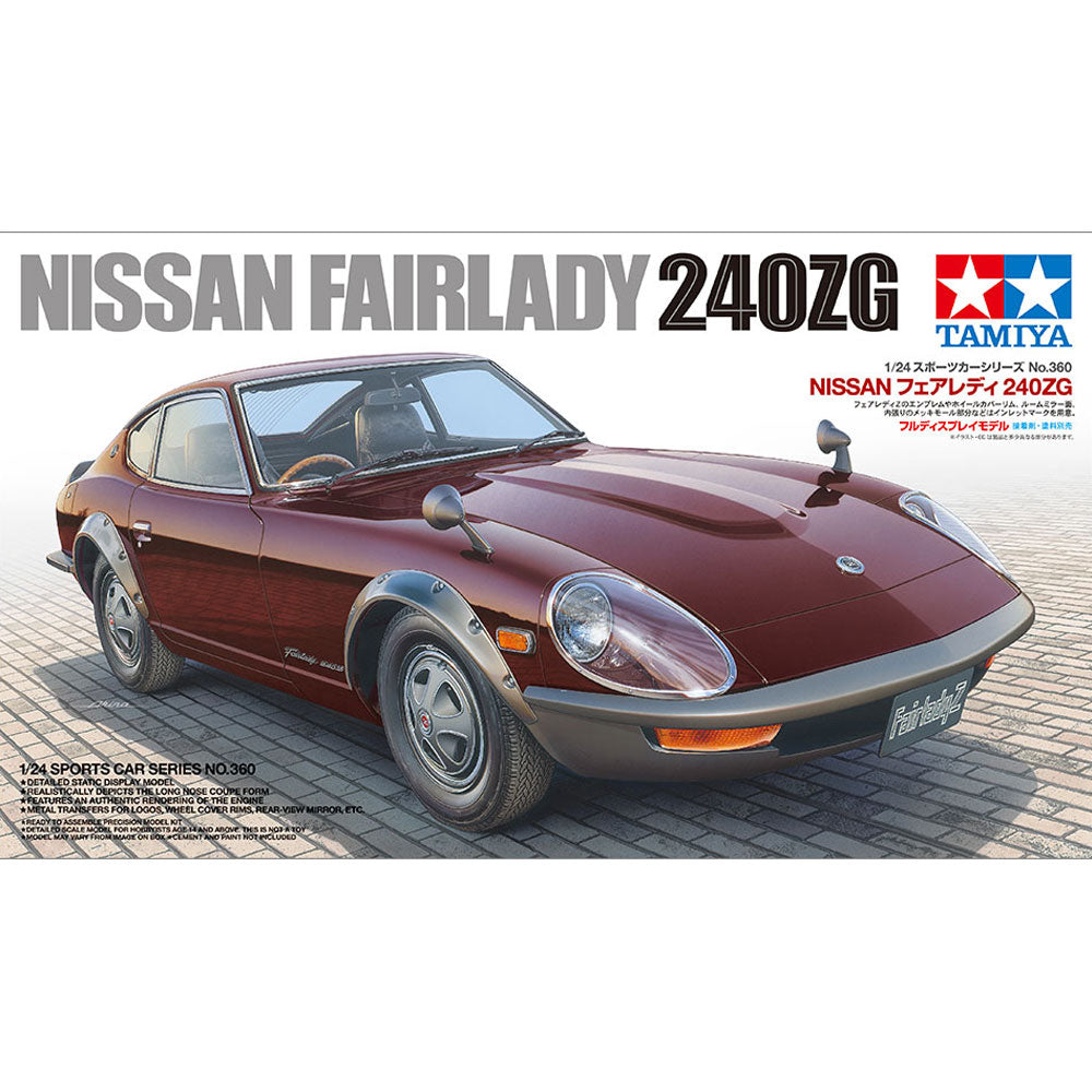 Tamiya 24360 Nissan Fairlady 240ZG 1:24 Plastic Model Kit
