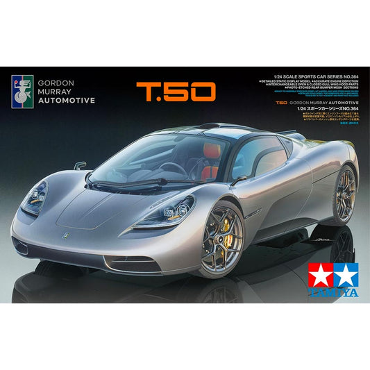 Tamiya 24364 Gordon Murray Auto GMA T 50 1:24 Car Model Kit