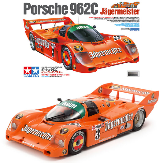 Tamiya 24372 Porsche 962C Jaeger. 1:24 Model Kit