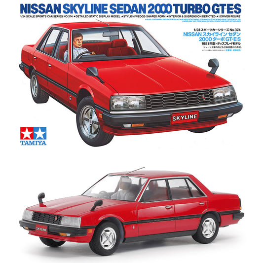 Tamiya 24374 Nissan Skyline 2000 Turbo GT-ES 1:24 Model Kit