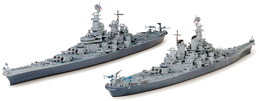 TAMIYA 31613 US Navy Battleship BB63 Missouri 1:700 Ship Model Kit