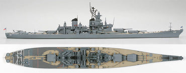 TAMIYA 31614 US BB62 Navy Battleship New Jersey 1:700 Ship Model Kit