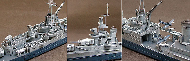 TAMIYA 31804 Us Navy CA-35 Indianapolis 1:700 Ship Model Kit