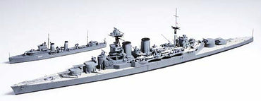 TAMIYA 31806 Hood and E Class Destroyer 1:700 Ship Model Kit