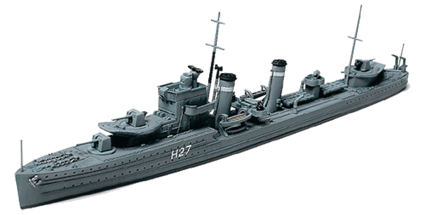 TAMIYA 31909 British E Class Destroyer 1:700 Ship Model Kit