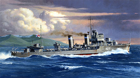 TAMIYA 31909 British E Class Destroyer 1:700 Ship Model Kit