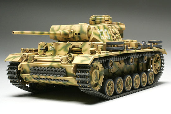 TAMIYA 32524 Pzkpfw III Ausf L Tank 1:48 Military Model Kit
