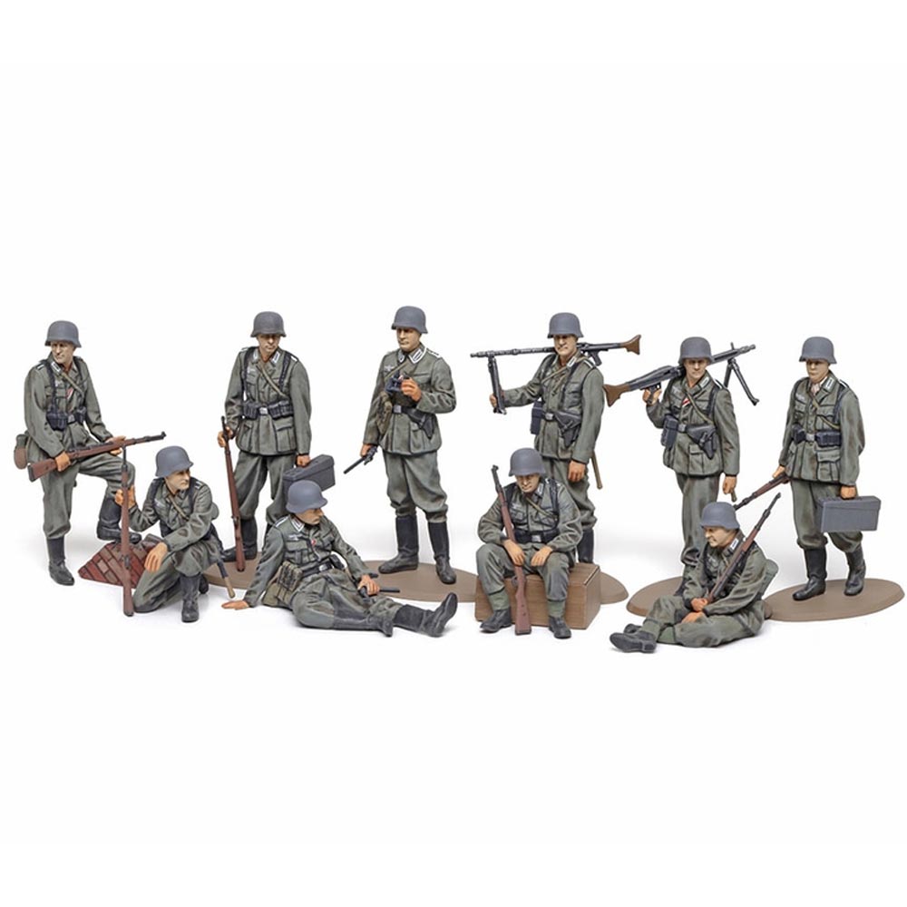 Tamiya 32602 Wehrmacht Infantry Set 1:48 Plastic Model Kit