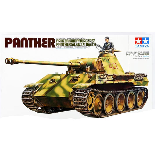 TAMIYA 35065 German Panther Med. Tank 1:35 Military Model Kit