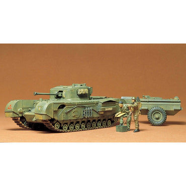 Tamiya 35100 Churchill Crocodile Ltd Ed. 1:35 Tank Model Kit