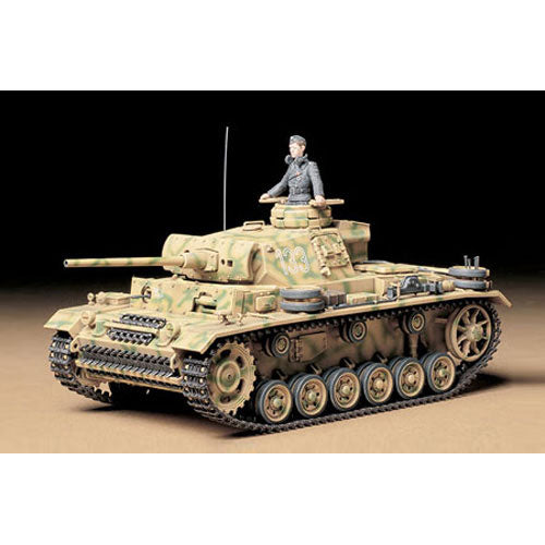 TAMIYA 35215 German Pz. Kpfw. III Ausf. L Tank 1:35 Military Model Kit