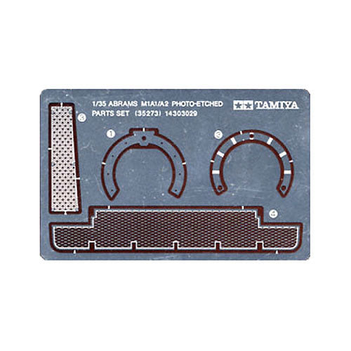 TAMIYA 35273 Mia/a2 Photo Etched Parts 1:35 Military Model Kit