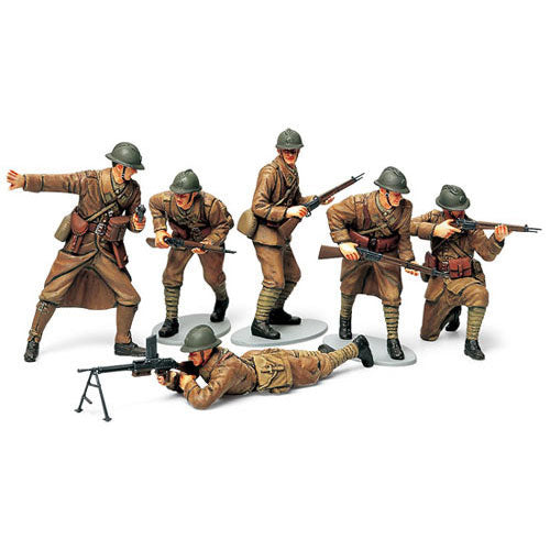 TAMIYA 35288 WWII French Infantry Set 1:35 Military Model Kit